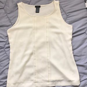 Cream shell Ann Taylor